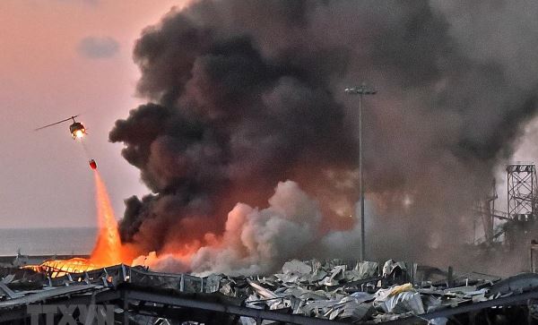 Vụ nổ kinh hoàng ở Beirut: Liban ban bố tình trạng khẩn cấp tại thủ đô