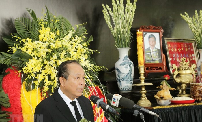 Lời cảm ơn của Ban Lễ tang và gia đình nguyên Tổng Bí thư Lê Khả Phiêu