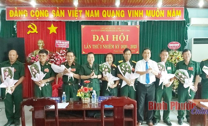 Phước Long: CLB cựu chiến binh, cựu quân nhân sản xuất, kinh doanh giỏi Đại hội lần II
