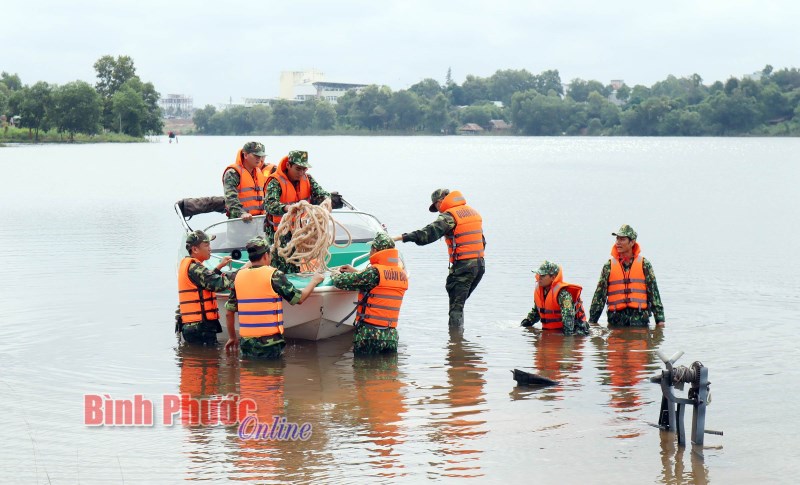 Đồng Xoài chủ động công tác phòng chống chống thiên tai, ứng phó ngập lụt