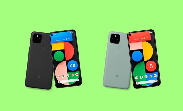 Google giới thiệu hai mẫu smartphone Pixel 5 và 4a mới trang bị 5G
