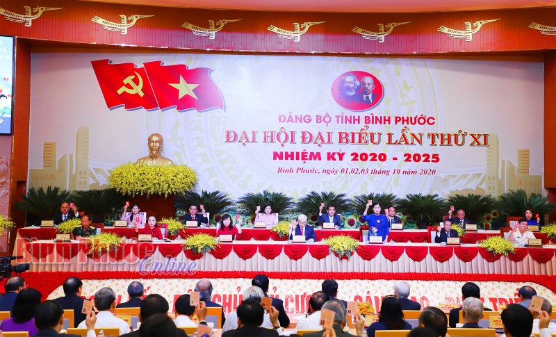 Khai mạc trọng thể Đại hội đại biểu Đảng bộ tỉnh lần thứ XI, nhiệm kỳ 2020-2025