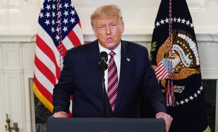 Đề xuất 1.800 tỷ USD của ông Trump không được lưỡng đảng hoan nghênh