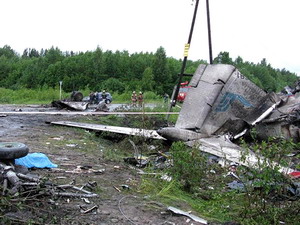 Tình tiết mới về vụ tai nạn máy bay Tu-134 ở Nga