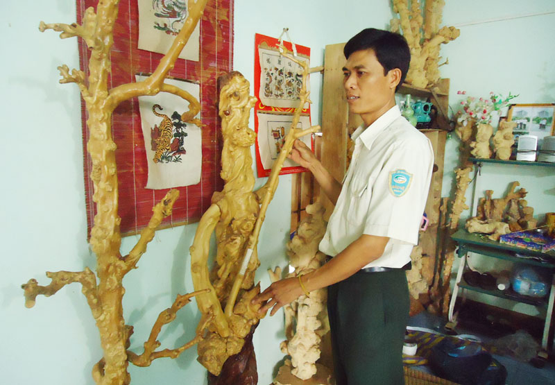 Thông điệp sống từ những cây khô