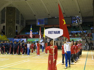 Đoàn thể thao học sinh Việt Nam đoạt 46 huy chương