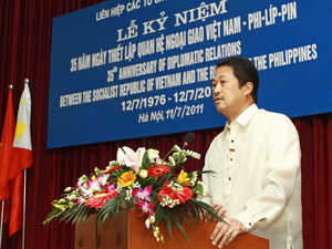 35 năm lập quan hệ ngoại giao Việt Nam-Philippines