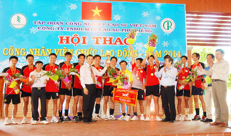 Hội thao CNVC-LĐ cao su Phú Riềng năm 2014
