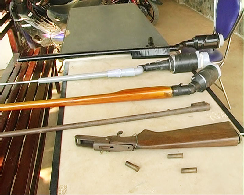 Cần thu hồi v&agrave; chấm dứt sử dụng s&uacute;ng tự chế trong d&acirc;n