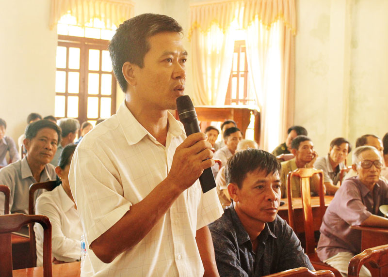 Cử tri quan t&acirc;m đến đối tượng c&oacute; c&ocirc;ng với c&aacute;ch mạng