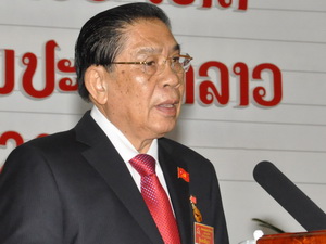 Tổng B&iacute; thư, Chủ tịch nước L&agrave;o đến thăm Việt Nam