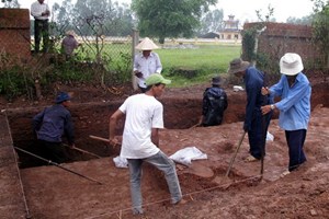 Mộ táng ở Cồn Cổ Ngựa-Thanh Hóa hấp dẫn khảo cổ học