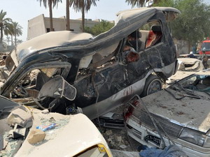 Đánh bom gây thương vong lớn ở miền Trung Iraq