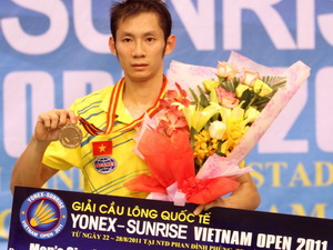 Nguyễn Tiến Minh vô địch giải Cầu lông VN mở rộng 
