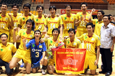 Chung kết giải bóng chuyền hạng A toàn quốc 2011 - Kịch tính!
