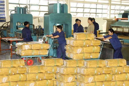 Tháng 8, hai mặt hàng chủ lực của tỉnh xuất khẩu đạt 38,9 triệu USD