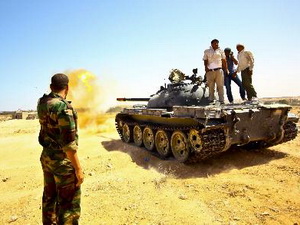 Lực lượng NTC chiếm hải cảng ở thành phố Sirte 