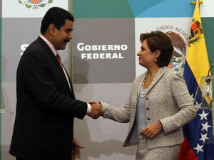 Mexico-Venezuela đẩy mạnh quan hệ song phương