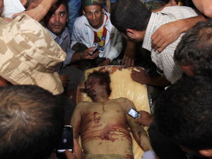 Ông Gaddafi được mai táng ở một địa điểm bí mật