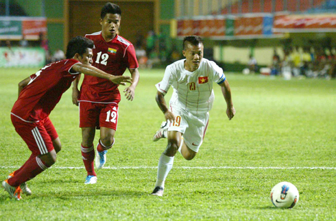 U23 Việt Nam bị U23 Myanmar cầm chân