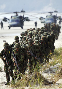 Hàn Quốc xây doanh trại cho lính Mỹ trên đảo tiền tiêu