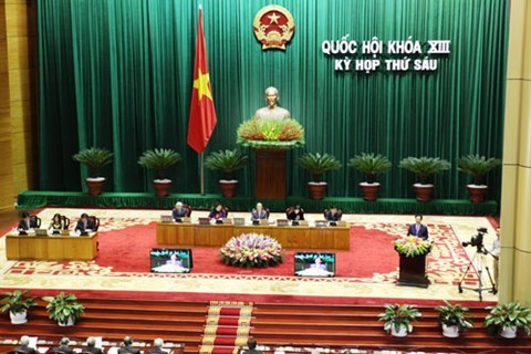 Quốc hội tiếp tục thảo luận t&igrave;nh h&igrave;nh KT-XH