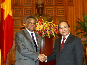 PTT Nguyễn Xu&acirc;n Ph&uacute;c tiếp Chủ tịch Hạ viện Nam Phi