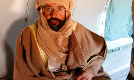 Video con trai quyền lực của Gadhafi bị bắt