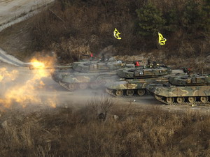 Hàn Quốc diễn tập quân sự gần biên giới Triều Tiên