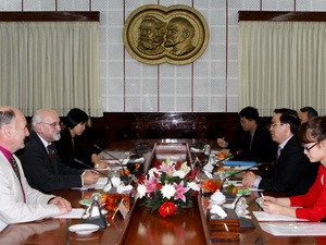 Vun đắp quan hệ hợp t&aacute;c hai Đảng, hai nước Việt-Bỉ