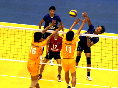 Vòng 2 giải bóng chuyền VĐQG 2011 (ngày 14-12): Tiếc cho đội bóng thủ đô
