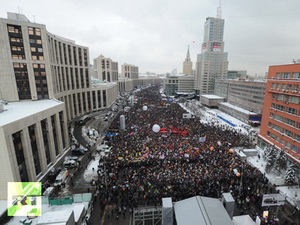 Tuần hành lớn nhất tại Nga trong gần 20 năm qua
