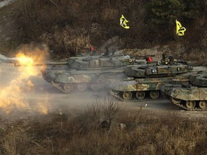 Tân lãnh đạo Triều Tiên thị sát sư đoàn xe tăng