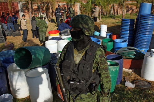 Mexico thu giữ 15 tấn hồng phiến