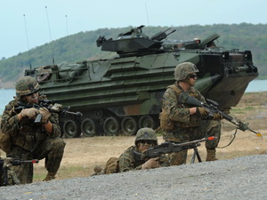 Cuộc tập trận Hổ mang vàng bước vào bắn đạn thật