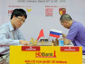 Lê Quang Liêm về nhì Giải cờ vua quốc tế HDBank