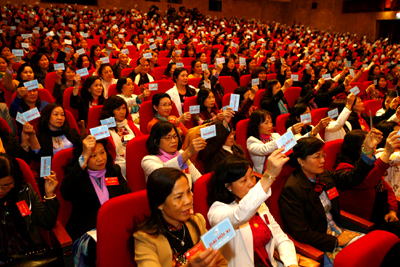 Bế mạc Đại hội đại biểu Phụ nữ to&agrave;n quốc lần thứ XI 