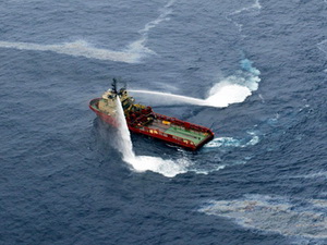 Tập đoàn dầu mỏ Chevron lại gặp sự cố tràn dầu 