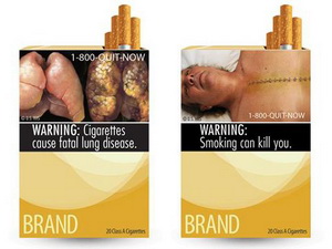 Mỹ chống hút thuốc bằng những tả thực nghiệt ngã