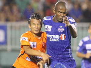 Sài Gòn FC mất vị trí thứ hai vào tay B. Bình Dương