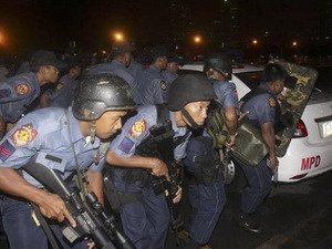 Cảnh sát Philippines bắt nghi can thảm sát chính trị 