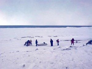 Nga giải cứu được 675 ngư dân trên tảng băng trôi