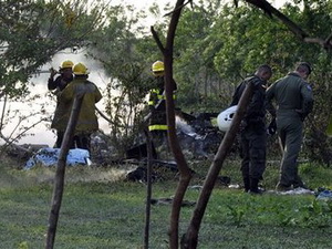 Colombia: Rơi máy bay không quân, 13 người chết