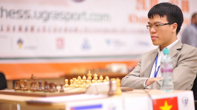 Lê Quang Liêm tiến thêm 4 hạng của FIDE