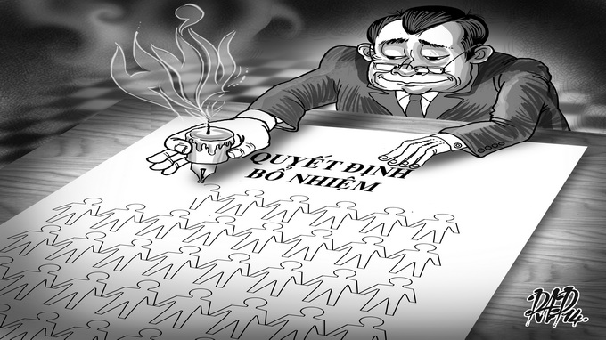 Kh&ocirc;ng ai lại bổ nhiệm h&agrave;ng loạt ở ph&uacute;t 89