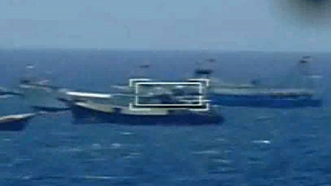 Phát hiện 2 tàu Trung Quốc trang bị tên lửa đối không