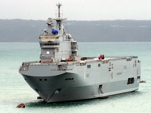 Nga thỏa thuận mua 4 tàu chiến Mistral của Pháp