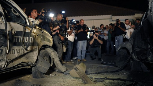 Hamas lại bắn tên lửa vào Israel