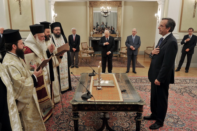 Thủ tướng mới của Hi Lạp tuyên thệ nhậm chức