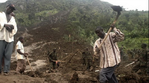 Uganda: lở đất, 400 người mất tích